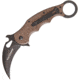 Fox Karambit Dark Earth G-10 Folding Knife,3in,Dark Earth,G10 Handle FOX479E