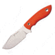 Fox Njall Fixed Blade Orange Fixed Blade Knife, 8.875in, N690Co Steel, Drop Point, Brushed, Orange, G10 Handle FOX511OR