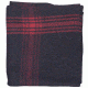 Fox Outdoor Red-Striped Navy Wool Blanket, ., 818-13
