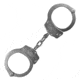 Fox Outdoor UZI Double-Lock Plated Steel Handcuffs, Silver, 39-35