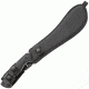 Fox Parang XL Machete, Black Handle, Plain w/Nylon Sheath FX-687