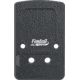 Foxtail Precision Optics mounting adapter for non-MOS Glock, RMR, SRO, Holosun 407c, 507c, 508t, replaces rear sight, Black, 100-013