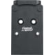 Foxtail Precision Red Dot Adapter Plate, Standard Glock MOS, Holosun 509T, Black, 100-008