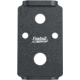 Foxtail Precision Red Dot Adapter Plate, M&amp;P 2.0 / CORE, RMR and Holosun 407c/507c/508t, Black, 100-007