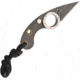 Fred Perrin La Mini Griffe Folding Knife,1.5in,Stainless Steel,Wharncliffe,Black Stonewash,Black Stonewash,Stainless Handle FRDGPLABMINI