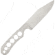 Fred Perrin Le Bowie Fixed Blade Knife, 4.25in, Drilled Hole Design Handle FRDBXL