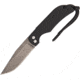 Fred Perrin Le Bowie Folder G-10 Folding Knife,3in,440C Steel,Black Stonewash,Black,G10 Handle FRDPBG10