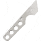 Fred Perrin Le Kiridashi Fixed Blade Knife, 1in, Stainless Blade, Drilled Hole Design Handle FRDK
