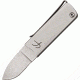 Fred Perrin Le Pititri Trifold Folding Knife, 1.875in, Stainless Blade, Stainless Handle FRDMK114