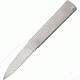 Fred Perrin Le Trifolder Folding Knife, 3in, Stainless Blade, Stainless Handle FRD3F