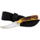 Frost Bear Hunter Deer Slayer Fixed Blade Knife, 3.25in, Honey, Jigged Bone Handle FBH534HB