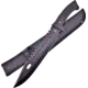 Frost Bowie Knife, Tac Xtreme, 15.5in Overall, 10in Black Sawback SS Clip Point Blade, Black Rubber Handle, Black Nylon Sheath, TX-20B
