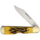 Frost Caliber Midlock Sagebrush Folding Knife,Stainless Steel,Standard Edge,Mirror Polish,Sagebrush,Jigged Bone Handle FCAL151