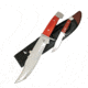 Frost Chipaway Bowie Set Knife, Brown pakkawood handle, CW-184CB