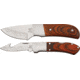 Frost Field Pro Elite Field C Fixed Blade Knife,Stainless Blade, Red Pakkawood Handle F16482PW