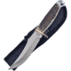 Frost Stag Bone Fixed Blade Knife, 9in Overall, 4.5in, Satin Stainless Upswept Blade, Stag Bone Resin Handle, Nylon Sheath, SW-602SBR