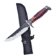 Frost Fixed Blade Knife, 6.5in, 3Cr13 Stainless Steel, Standard Edge, Black and Satin FSHP2000