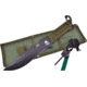 Frost Fixed Blade OD Green Fixed Blade Knife, 6in, Stainless Steel, Standard Edge, Sawback, Black, OD Green, Cord Wrapped Handle FTX3801B