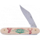 Frost Folder Novelty Folding Knife, Ivory POM handle, N-228