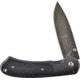 Frost Framelock Black Stone Wash Folding Knife,3in,Stainless Steel,Black Stonewash,Black Stonewash,Stainless Handle FSW321