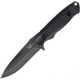 Frost Knife, Tac Xtreme, 8in Overall, 3.75in Black 3Cr13 SS Drop Point, Black Textured ABS Handle, Black Nylon Sheath, TX-045