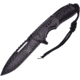 Frost Linerlock A/O Black Folding Knife,3.75in,3Cr13 Stainless Steel,Standard Edge,Black Handle FTX940