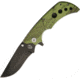 Frost Linerlock Green Camo Folding Knife,3.75in,Stainless Steel,Standard Edge,Black,Camo,Synthetic Handle FIHCP008CA