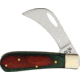 Frost Little Hawkbill Frostwood Folding Knife,Stainless Steel,Standard Edge,Mirror Polish,Frostwood Handle F14478FW