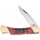 Frost Lockback Copper Copperhead Creek Folding Knife, 3in satin finish stainless clip point blade, Autumn, Autumn jigged bone handle, CHC-LB4AJB/C