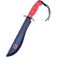 Frost NRA Quicksilver Bowie Fixed Blade Knife, 10in, Stainless Steel, Standard Edge, Black FNRAQS580RD