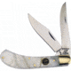 Frost Saddlehorn Imitation Pearl Ocoee River Folding Knife, Imitation pearl handle, OC-528IP