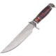 Frost Sharps Pakkawood Dagger Fixed Blade Knife, 6.5in, 3Cr13 Stainless Steel, Standard Edge, Satin, Resin and Pakkawood Handle FSHP2001