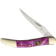 Frost Small Toothpick Grape Folding Knife,Stainless Steel,Long Clip,Grape Ape,Celluloid Handle FSW109GA