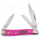 Frost Swayback Uncle Lucky Folding Knife, Pink smooth bone handle, UL-195PKSB/3