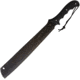 Frost Tac Xtreme Fixed Blade Knife, 18in, Stainless Steel, Standard Edge, Black Handle FTX111
