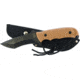 Frost Tac Xtreme Fixed Blade Knife, 9in, 4.5in, Black Stonewash, Tan Textured Composition Handle FTX055T