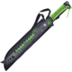 Frost Tac Xtreme Machete Fixed Blade Knife, 16.25in, Stainless Steel, Standard Edge, Sawback, Black Synthetic Handle FTR2632GR