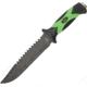 Frost Tac Xtreme Zombie Fixed Blade Knife, 7.5in, Drop Point, Black, Composition Handle FTX053GRB