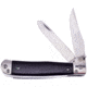 Frost Trapper Buffalo Horn Folding Knife, 4.13in Closed, Mirror 440 Stainless Clip/Spey Blades, Buffalo Horn Handle, OC-173BH