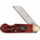 Frost Wild Turkey Folder Red Bone Folding Knife,2in,Wharncliffe,Red,Pick Bone Handle FWTC581RPB