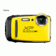 Fujifilm FinePix XP130 Underwater Digital Camera, 16.4 MP, 1080p Full HD Video, w/Optical Image Stabilization, Yellow, 600019828