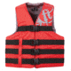 Full Throttle Nylon Water Sports Vest - 4Xl/7Xl, Red, 112200-100-110-19