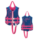 Full Throttle Rapid-Dry Life Vest - Child 30-50lbs - Blue/Pink 58062