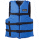 Shed,Full Throttle Universal General Purpose Life Vest, L,3XL Size for Adult, Nylon, Foam, Black, Blue, 103000-500-005-12
