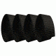 Fusion Belt Keeper, set of 4, Black, 1in, BA-BK-8188-18-4