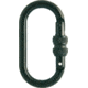 Fusion Ovatti Steel Oval Carabiner, Black 101941