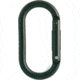 Fusion Ovatti Steel Oval Carabiner, Black 106774