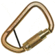 Fusion Tacoma D Pin Free Triple Lock Steel, Gold 106770