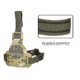 G-Code Drop Leg Single Holster Mount w/ Cobra Buckle Leg Strap, Multicam Green, GCA76-CB-GNMC