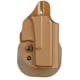 G-Code OSH OWB Holster, Glock 19/Glock 19X Gen 5, Left Hand, Tan, OSH-101-LH-RMR-GCA11-TN